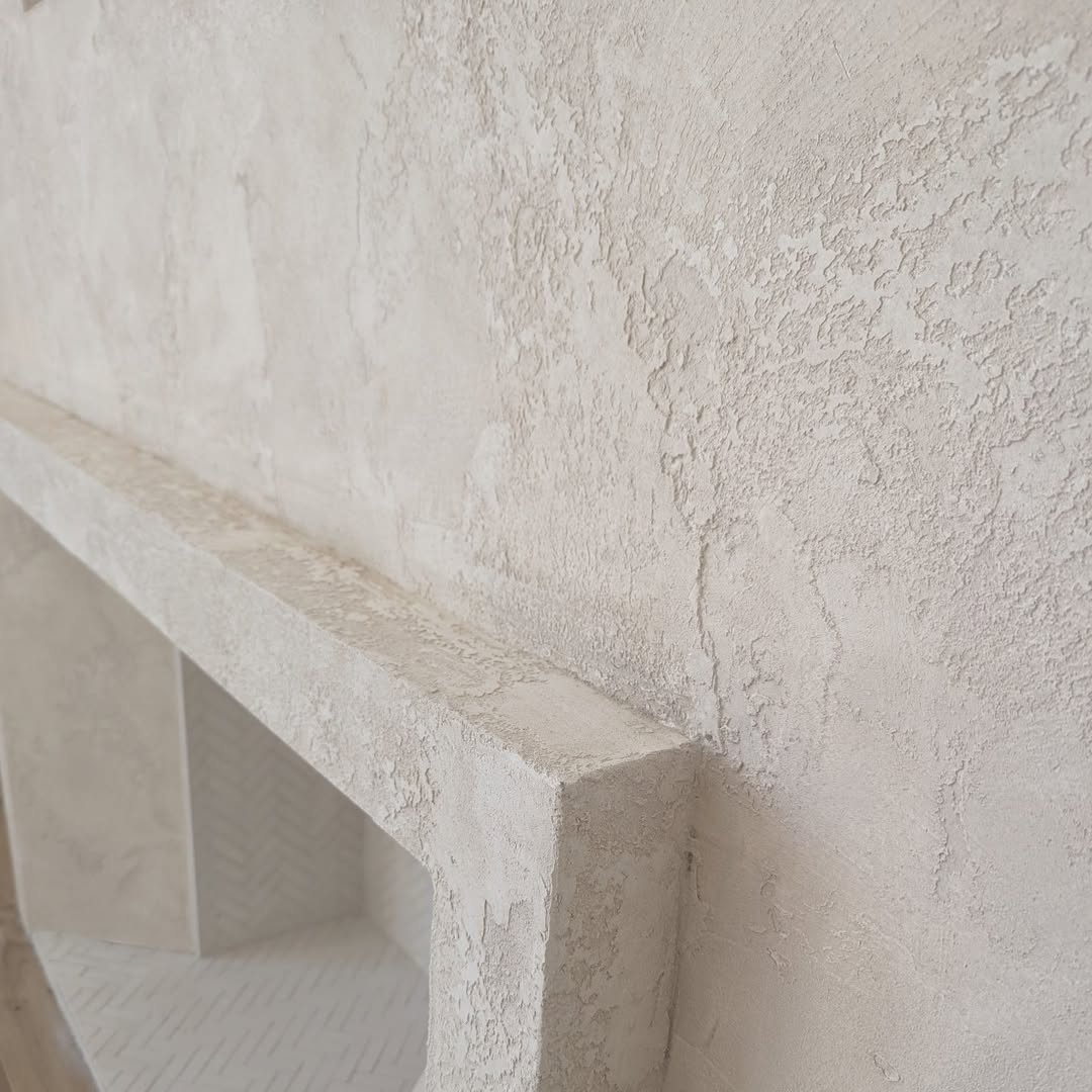 Microcement walls